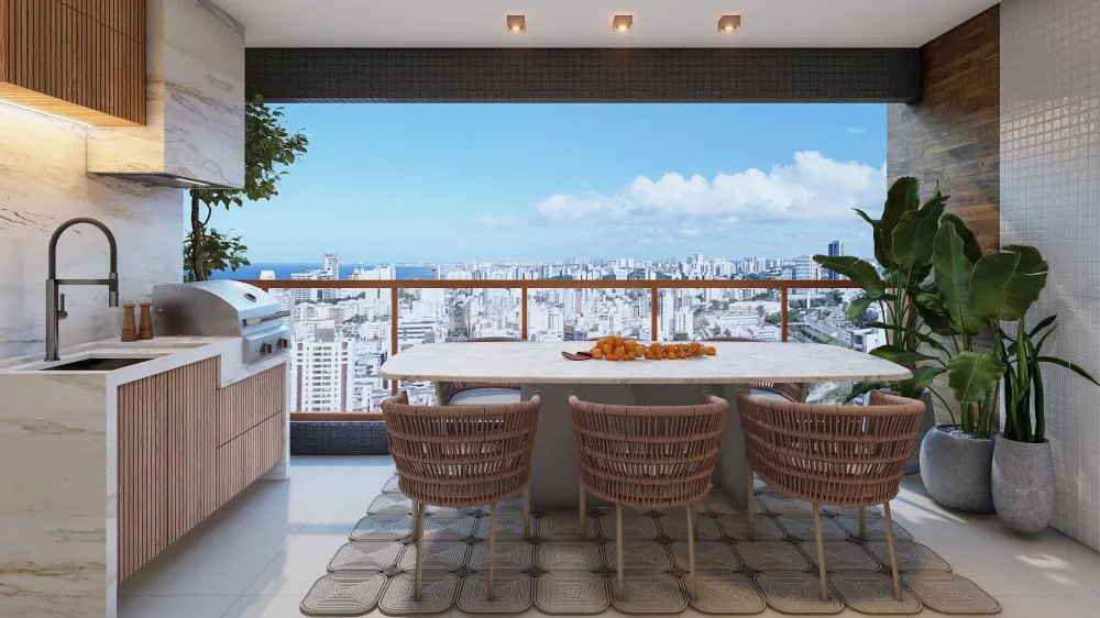 VIVID Pituba: residencial valoriza o rooftop como espaço de convivência